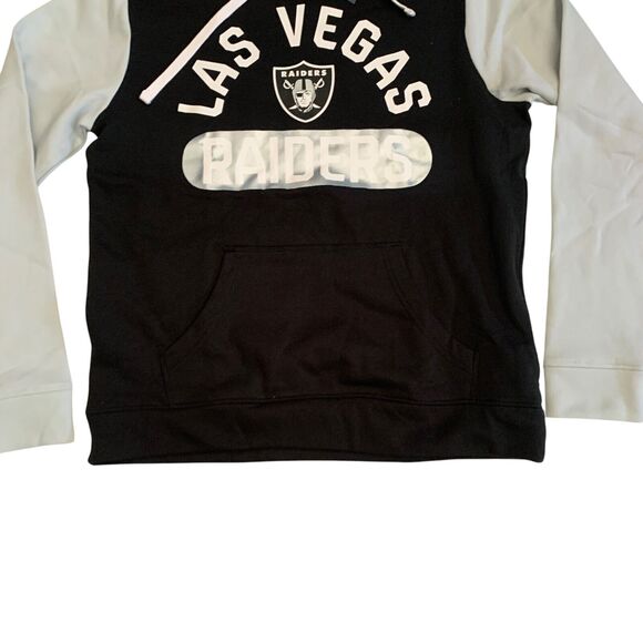 Fanatics Men's Sz L Las Vegas Raiders Extra Point NFL Pullover Hoodie Sweatshirt - Picture 10 of 16